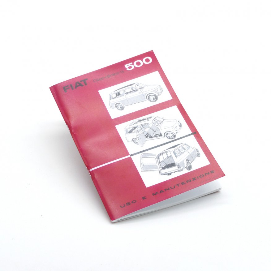 Libretto Uso E Manutenzione Fiat 500